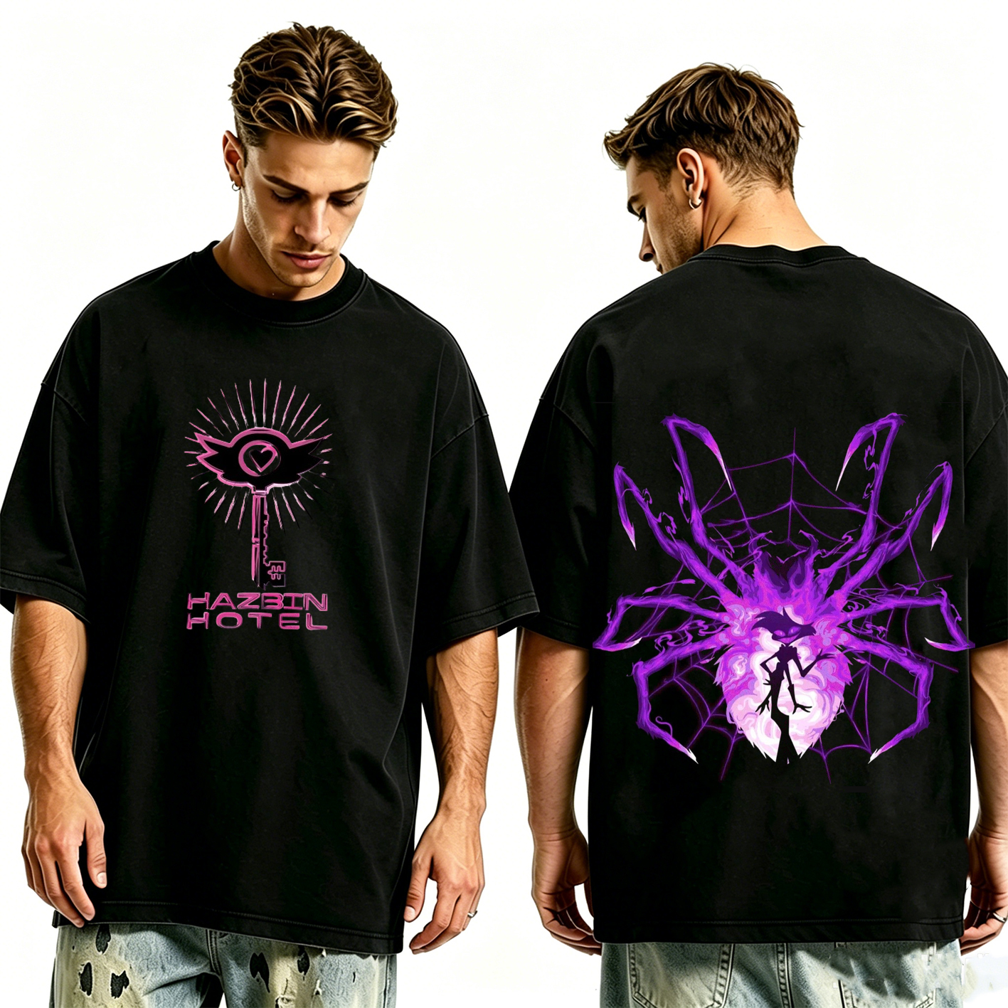 Hazbin Hotel Key Oversized T-shirt/Crewneck/Hoodie