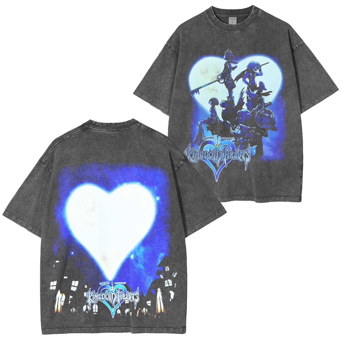 Kingdom Hearts Washed T-Shirt