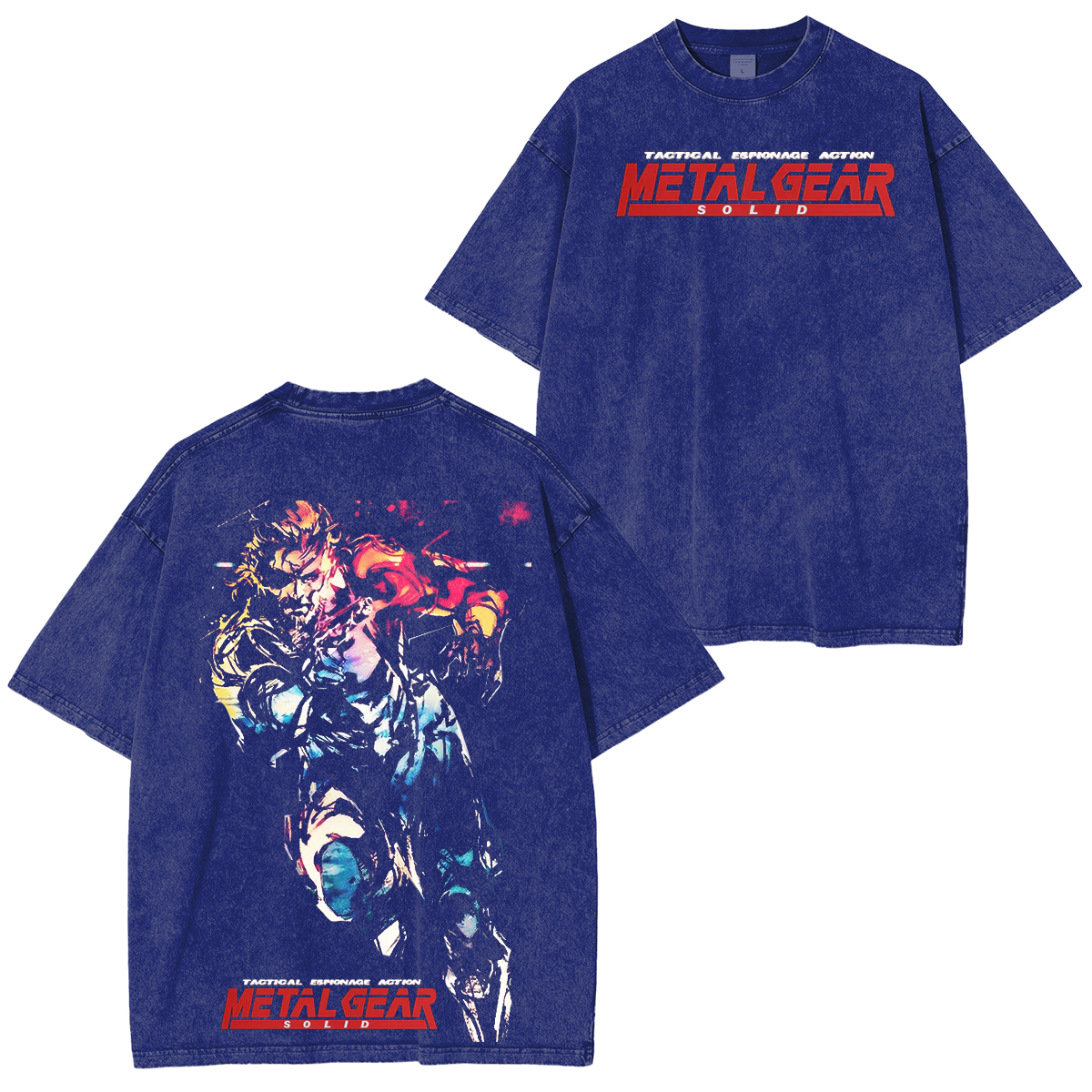 Metal Gear Vintage Washed T-shirt/Crewneck/Hoodie
