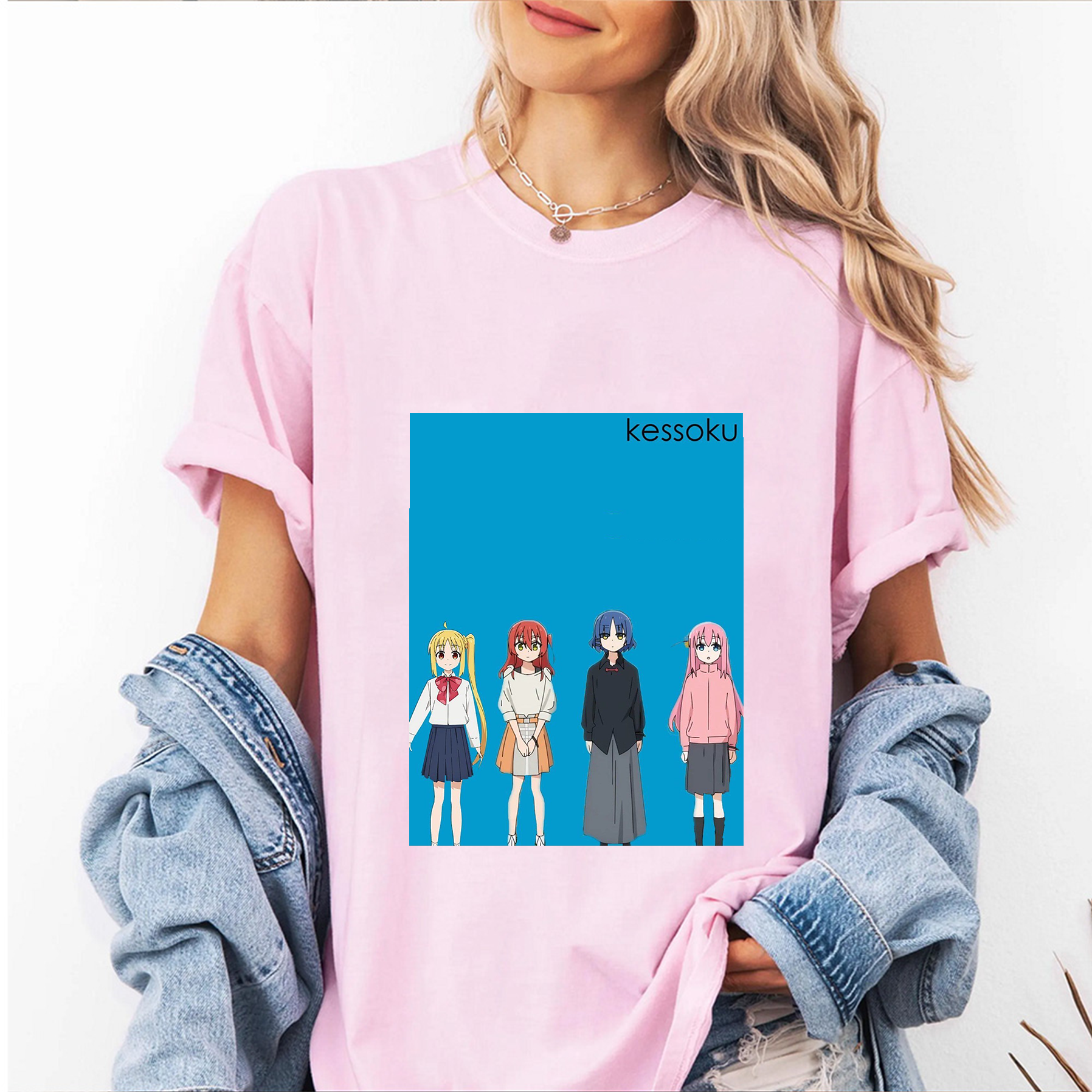 Kessoku Band Bocchi The Rock Anime  Unisex Shirt/Crewneck/Hoodie