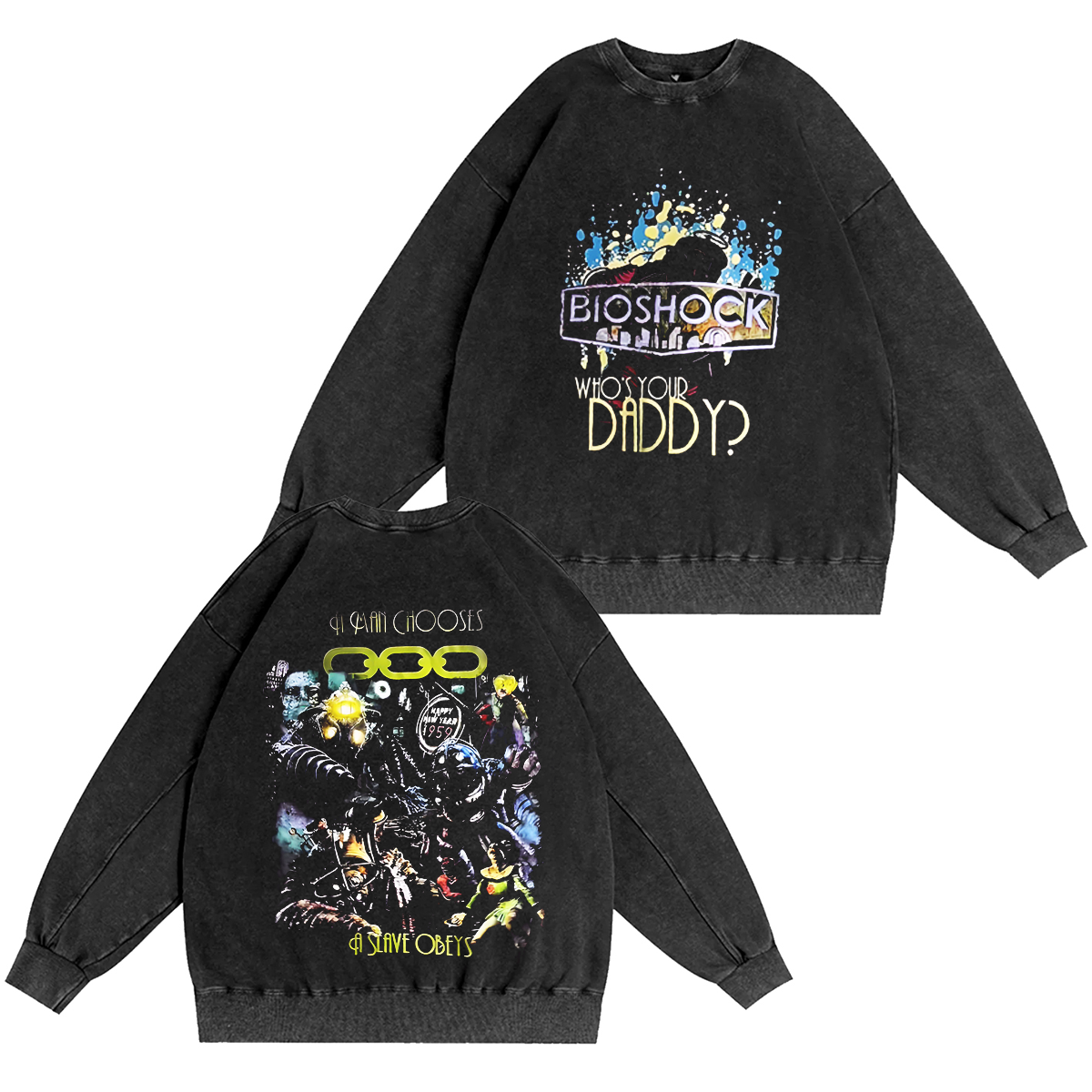 BioShock Vintage Oversized T-shirt/Crewneck/Hoodie
