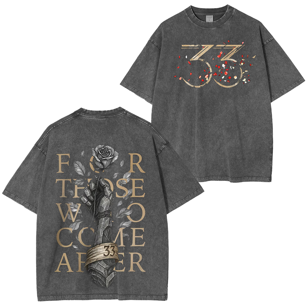 Clair Obscur Expedition 33 Unisex Washed T-shirt/Crewneck/Hoodie