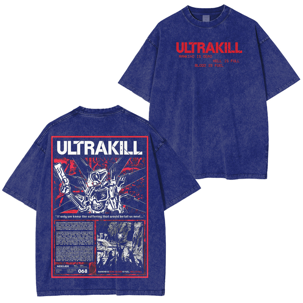 ULTRAKILL Oversized T-shirt/Crewneck/Hoodie