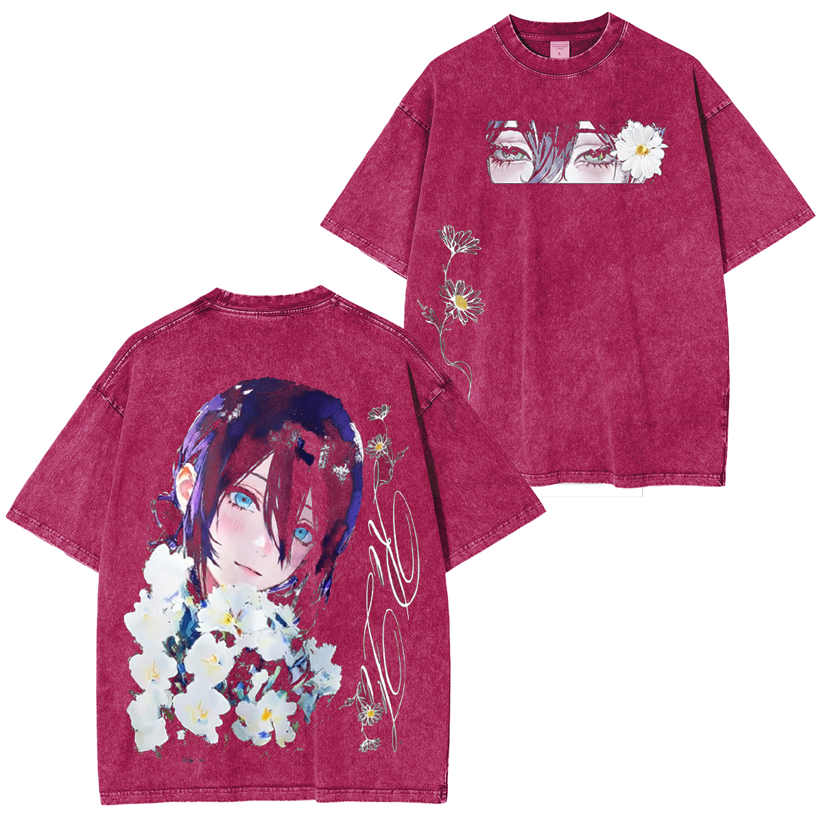 Chainsaw Man Reze Vintage Washed T-shirt/Crewneck/Hoodie