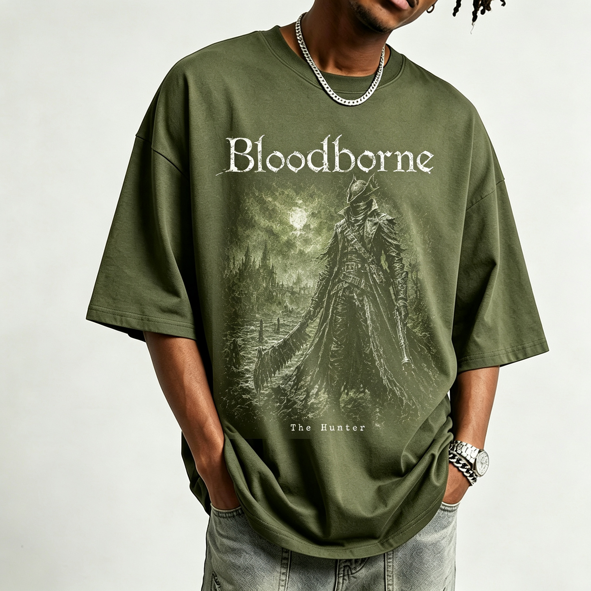 Bloodborne Vintage Washed T-shirt/Crewneck/Hoodie