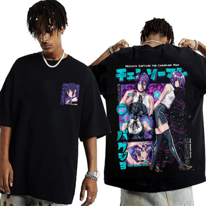 Reze Chainsaw Man Oversized T-shirt/Crewneck/Hoodie