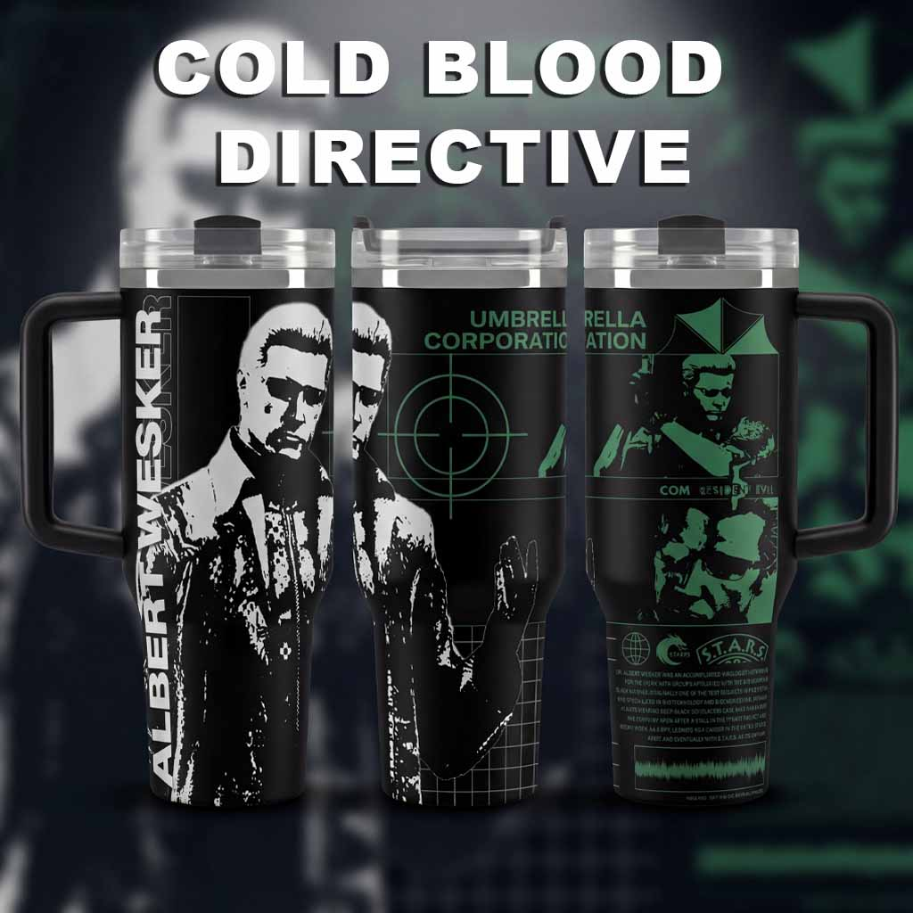 Albert Wesker,Resident Evil Steel Tumbler Cup