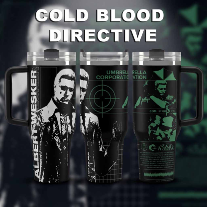 Albert Wesker,Resident Evil Steel Tumbler Cup