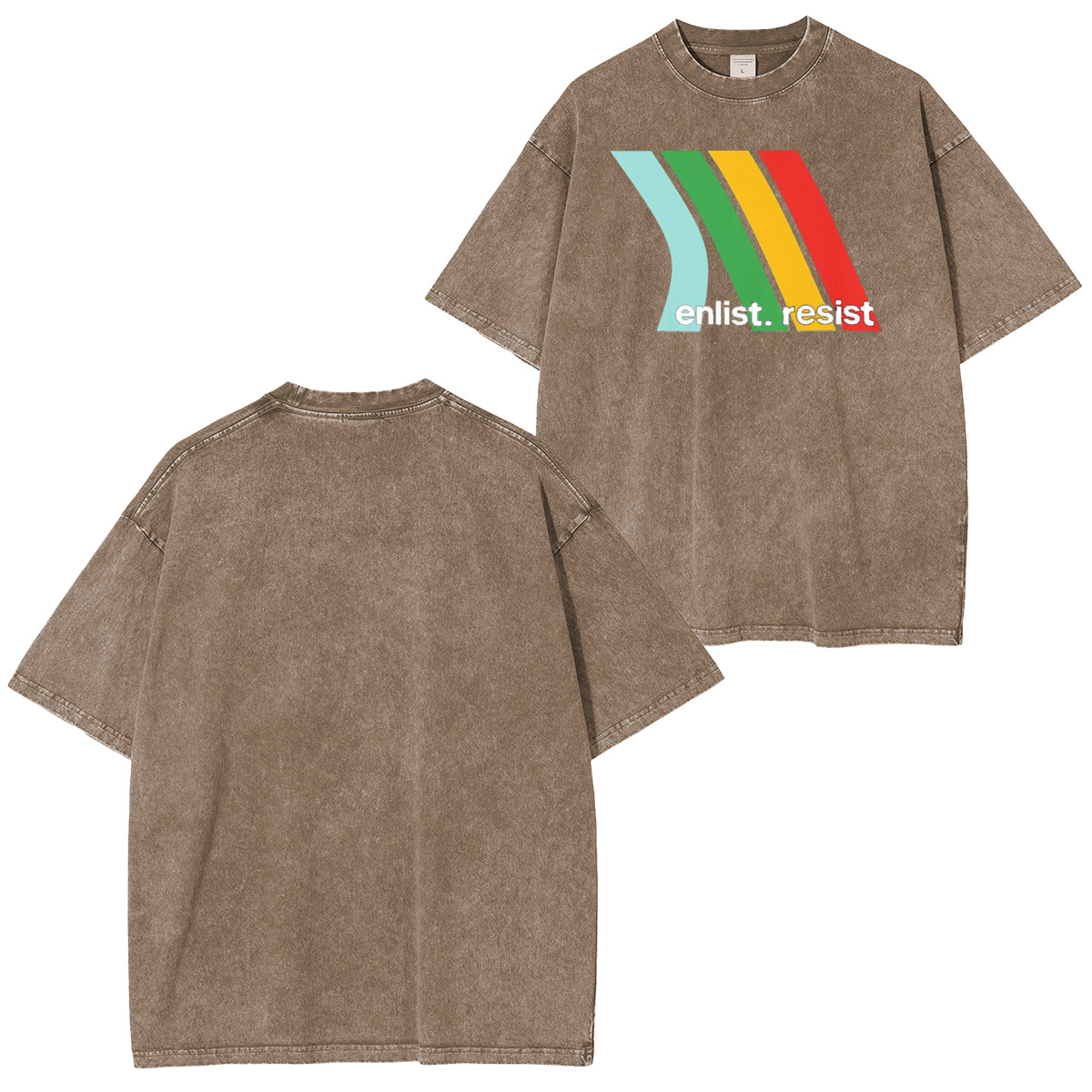 ARC Raiders ‘Enlist Resist’ Vintage Washed T-shirt/Crewneck/Hoodie
