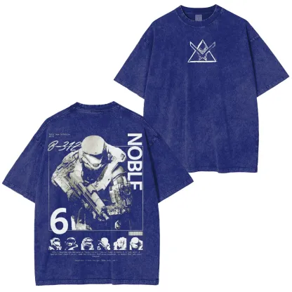 Noble Team Halo: Reach  Washed T-shirt/Crewneck/Hoodie