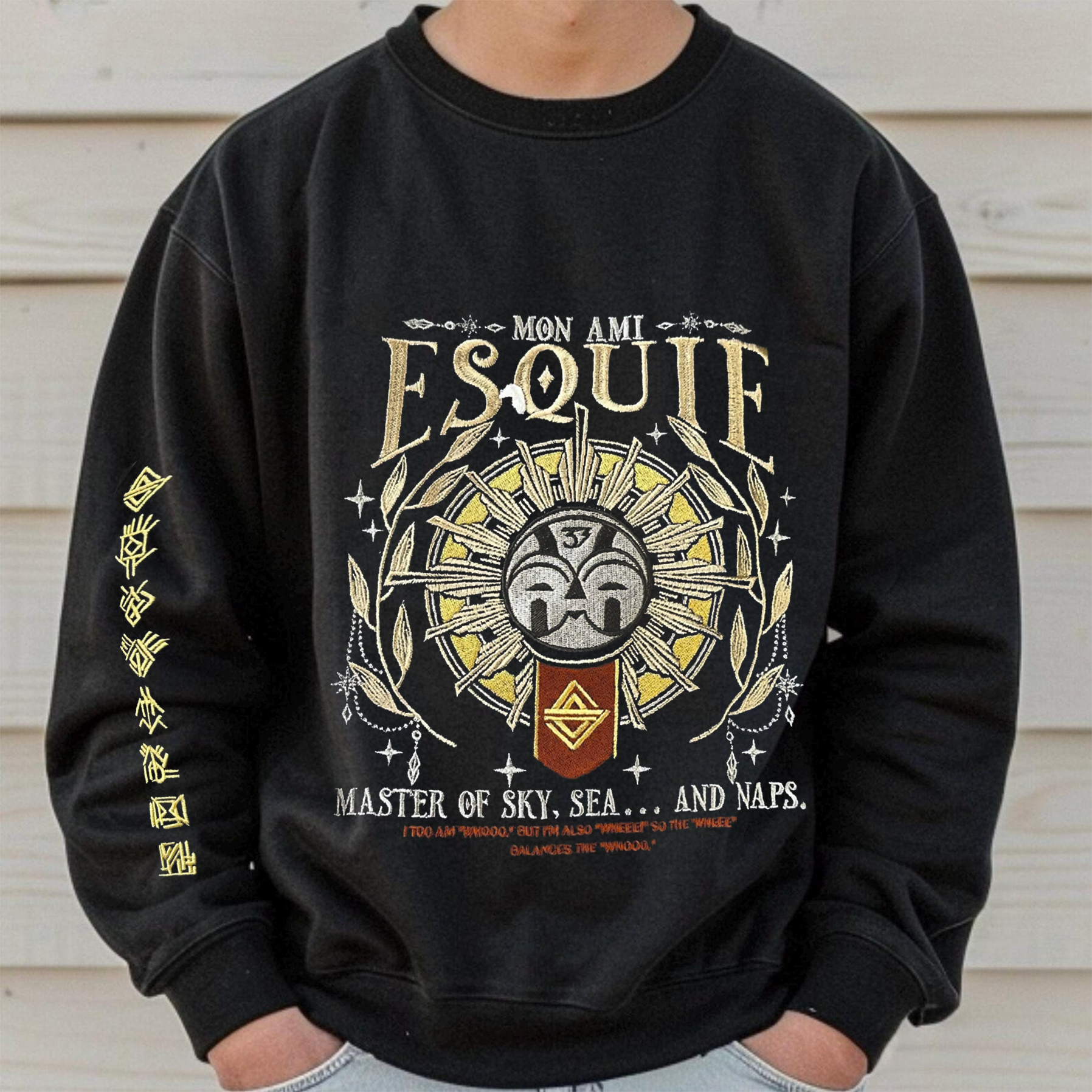Expedition 33 Clair Obscur Embroidered Unisex T-shirt/Crewneck/Hoodie