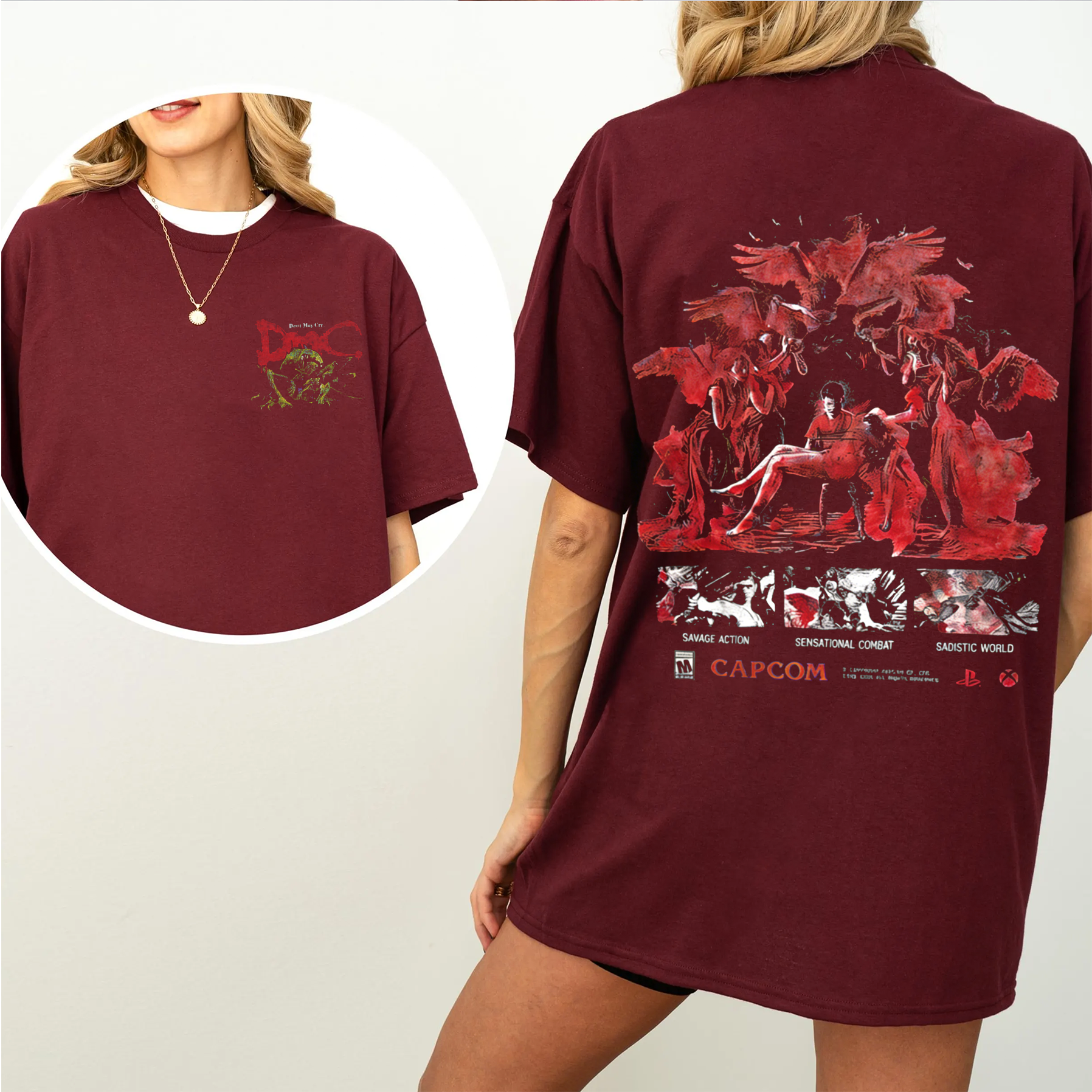 Devil May Cry Vintage Unisex T-shirt/Crewneck/Hoodie