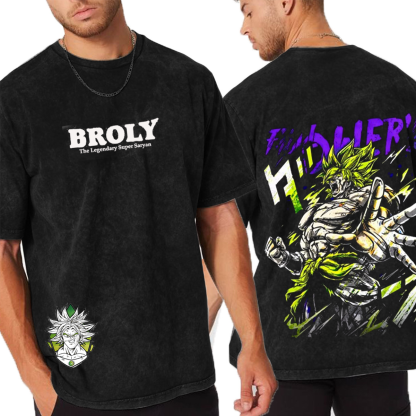 Dragon Ball Z  Anime Washed T-shirt/Crewneck/Hoodie