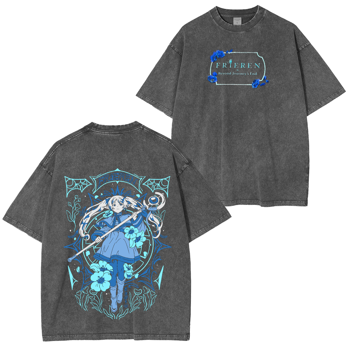 Frieren: Beyond Journey’s End Washed T-shirt/Crewneck/Hoodie