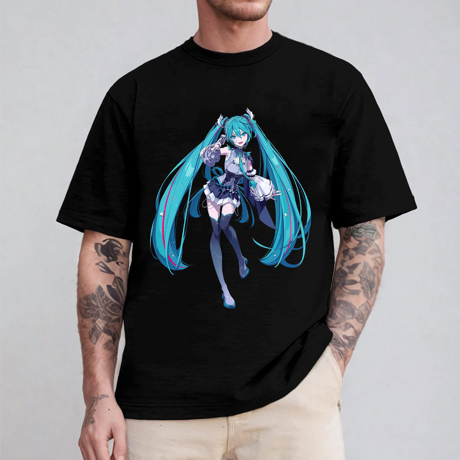 Hatsune Miku Vintage Washed T-shirt/Crewneck/Hoodie