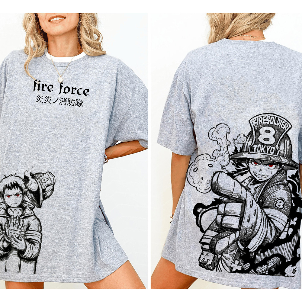 Fire Force Oversized T-shirt/Crewneck/Hoodie