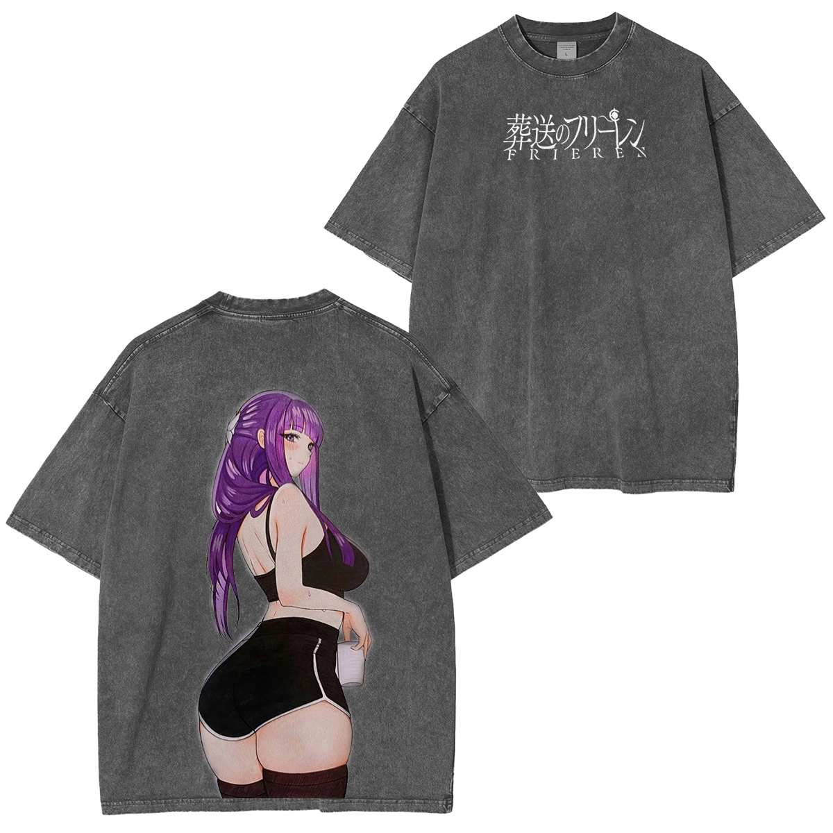 Frieren: Beyond Journey's End  Unisex  Washed T-Shirt