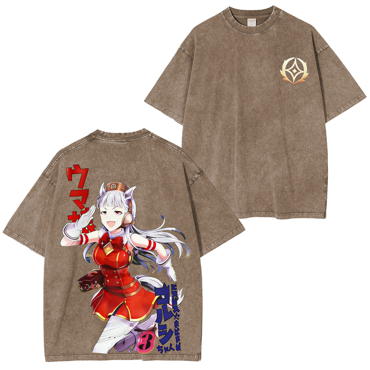 Umamusume Pretty Derby Unisex  Washed T-Shirt