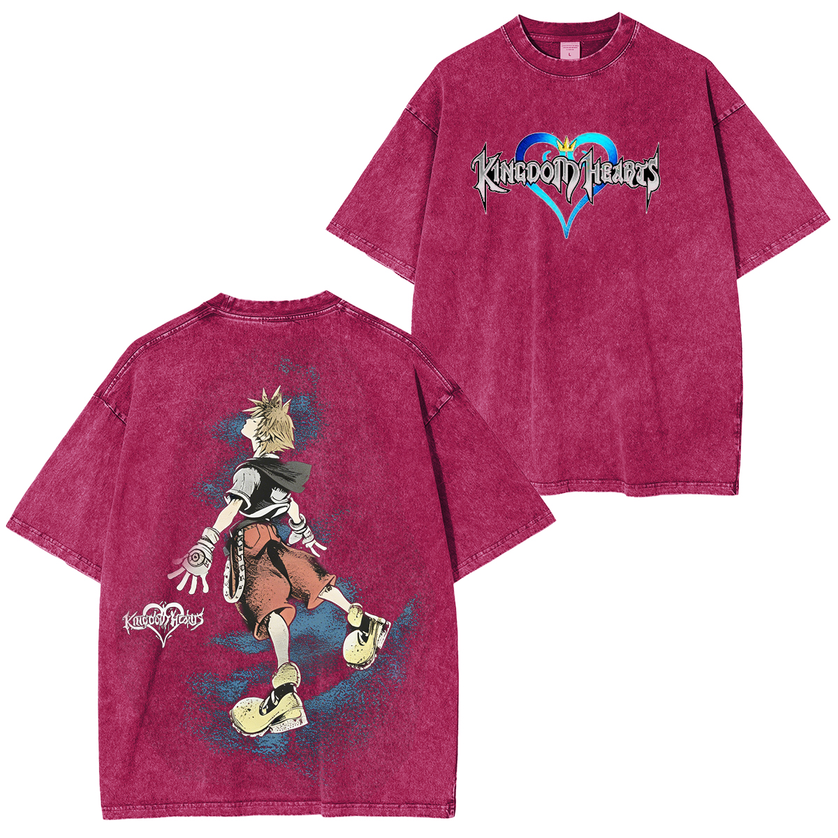 Kingdom Hearts Sora Unisex  Washed T-Shirt/Hoodie/Pullover Sweatshirt