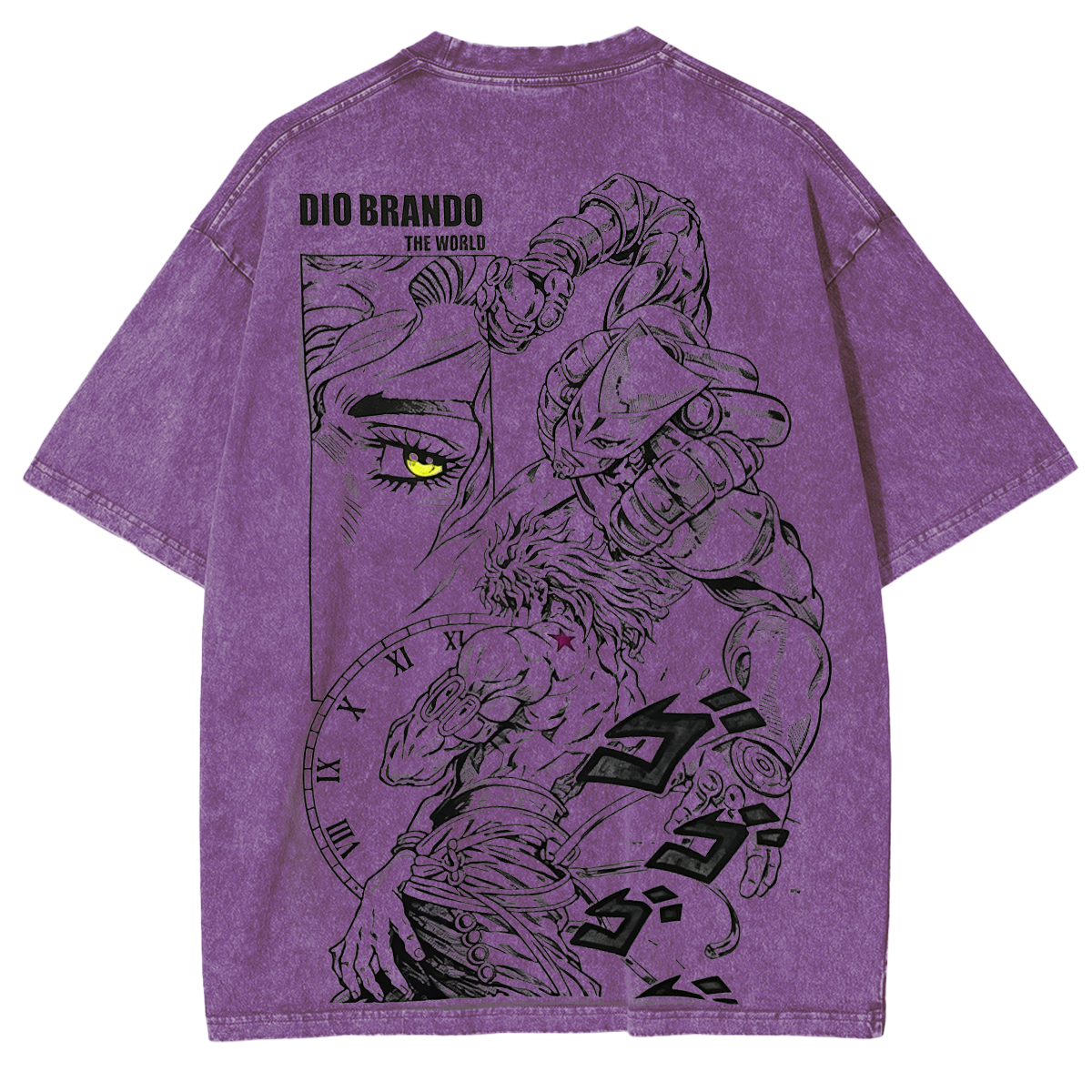 JoJo's Bizarre Adventure Vintage Washed T-shirt/Crewneck/Hoodie