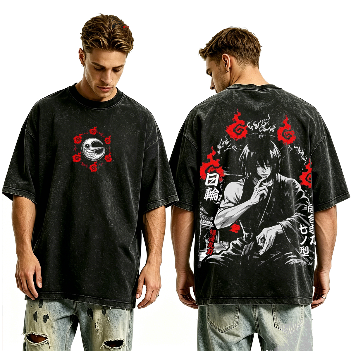 Fire Force Benimaru Unisex Washed T-Shirt