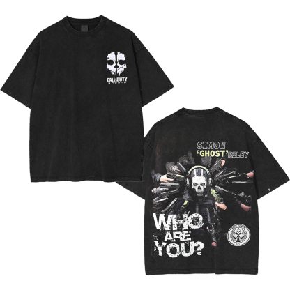 Call of Duty: Ghosts Unisex Washed T-Shirt