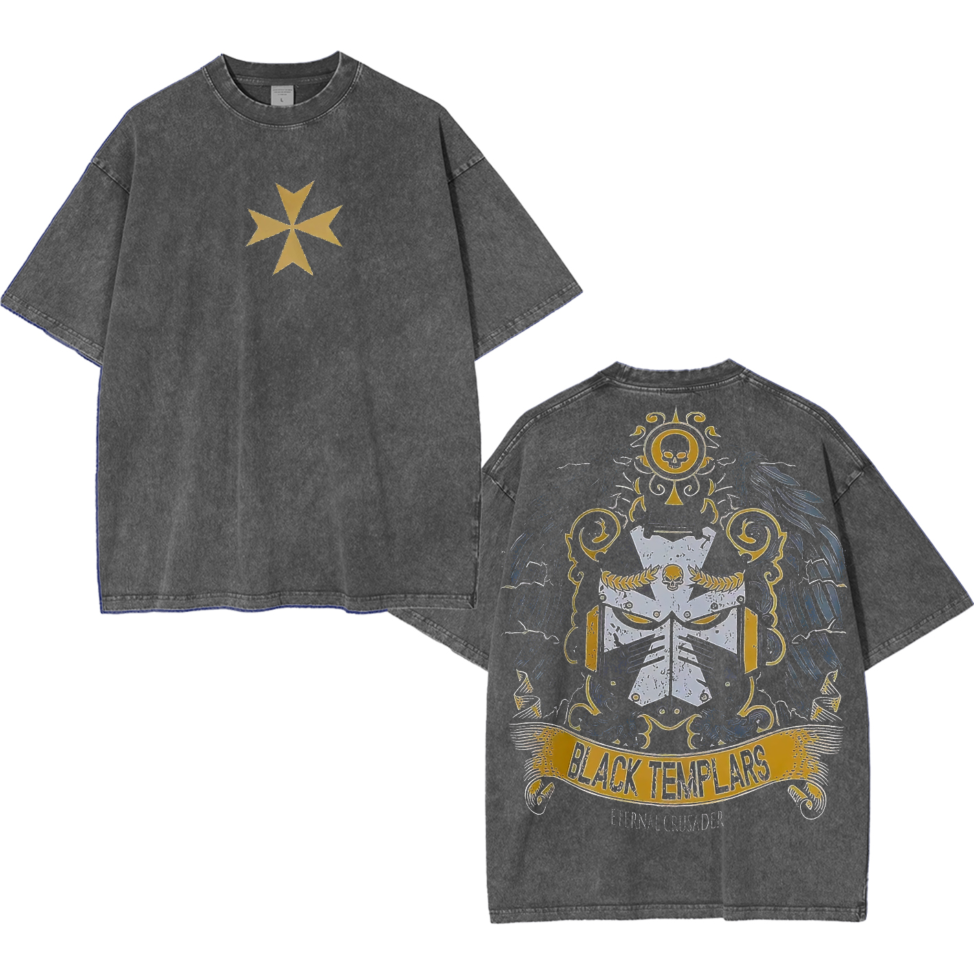 Black Templars Oversized T-shirt/Crewneck/Hoodie