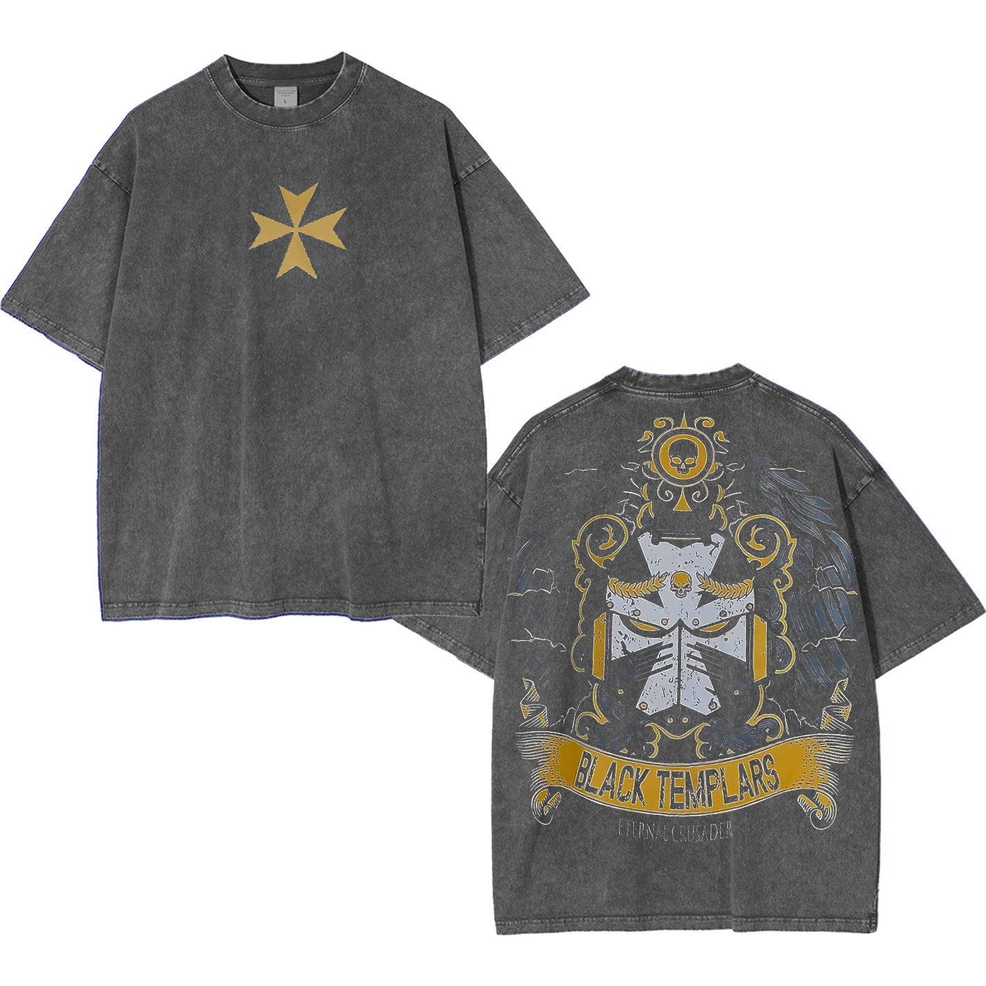 Black Templars Oversized T-shirt/Crewneck/Hoodie
