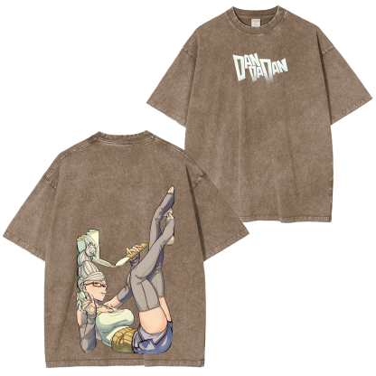 Seiko Ayase Dandadan Unisex Washed T-Shirt