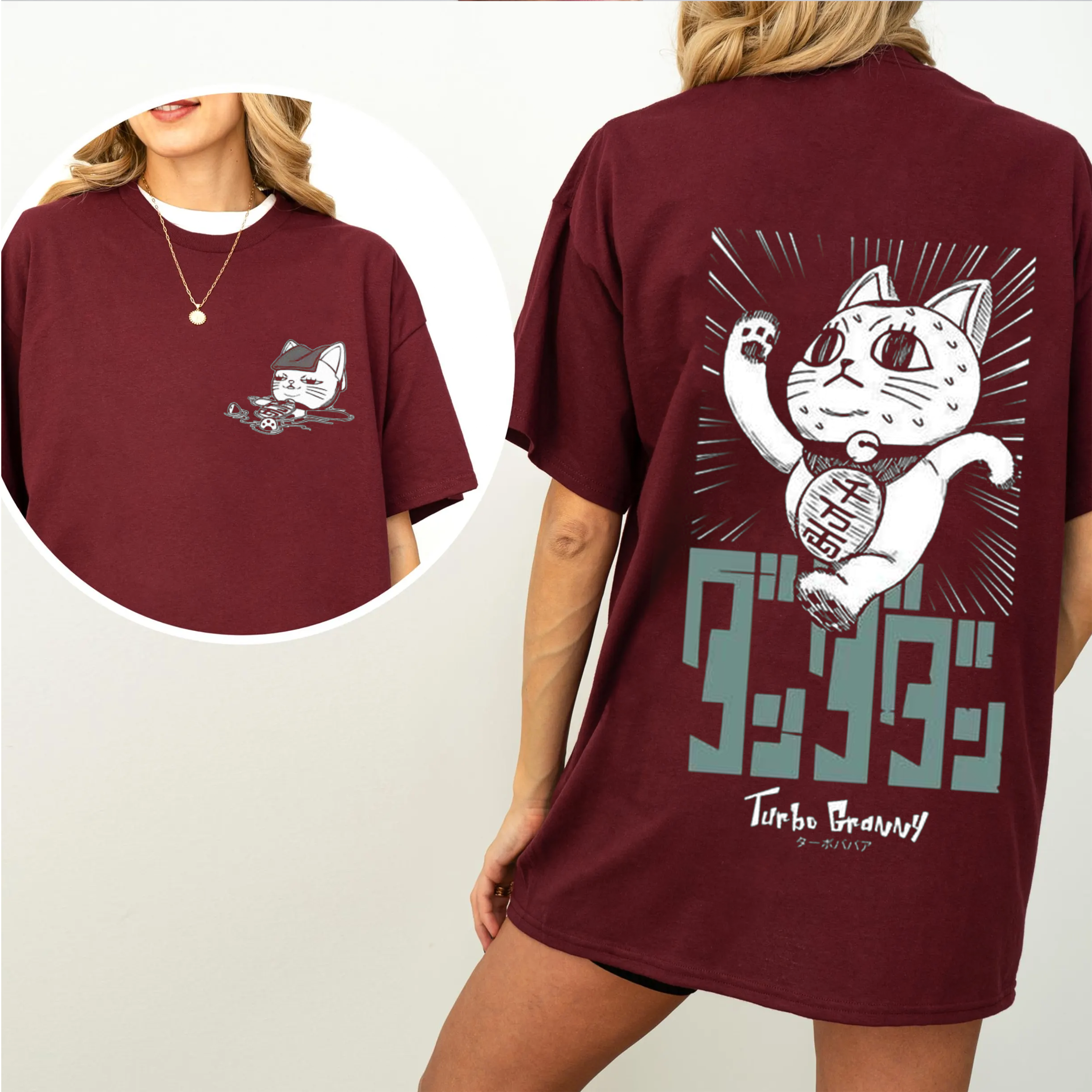 Dandadan Turbo Cat Glizzy Unisex Shirt/Crewneck/Hoodie