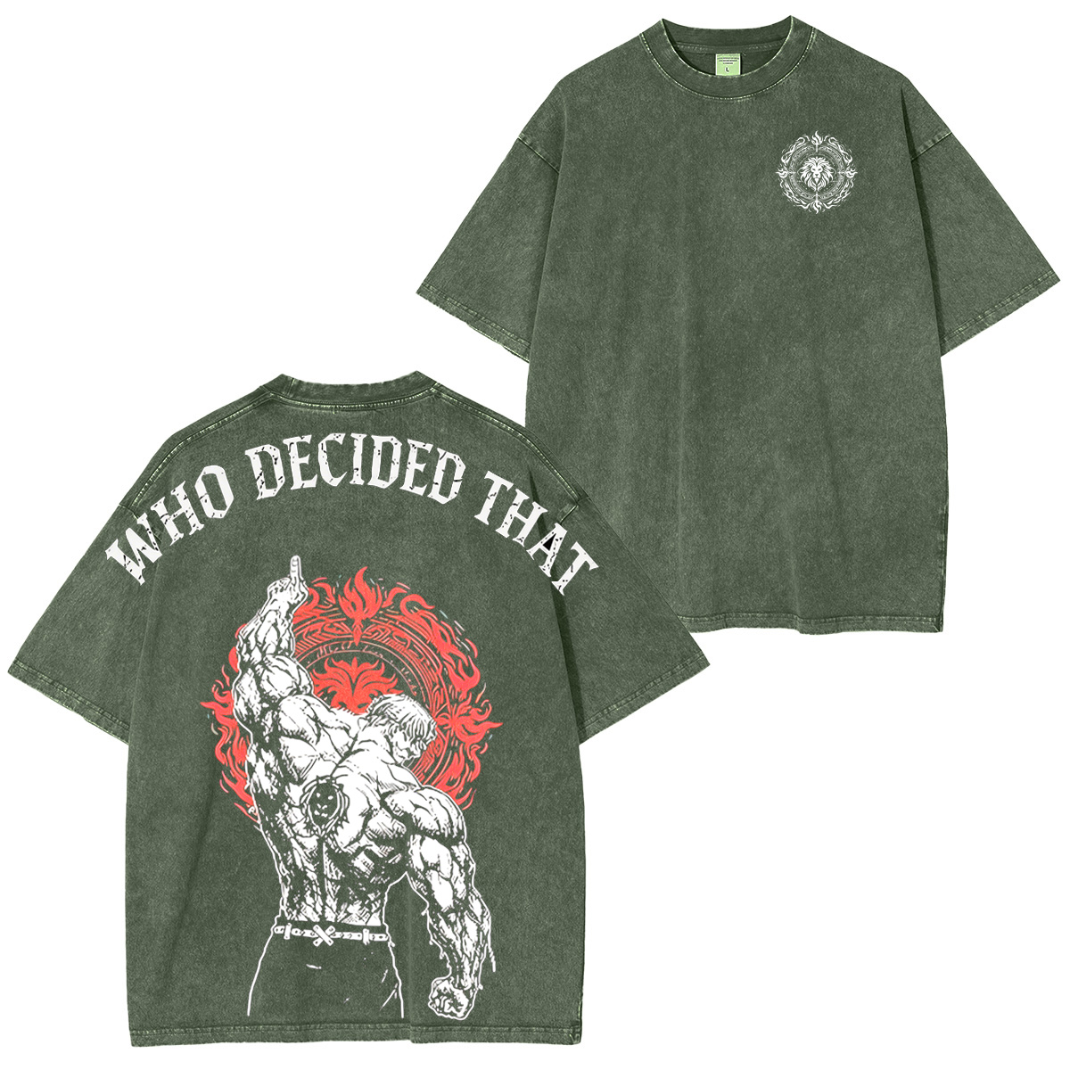 he Seven Deadly Sins Oversized T-shirt/Crewneck/Hoodie