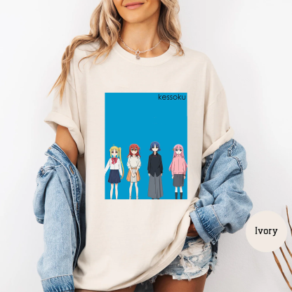 Kessoku Band Bocchi The Rock Anime  Unisex Shirt/Crewneck/Hoodie