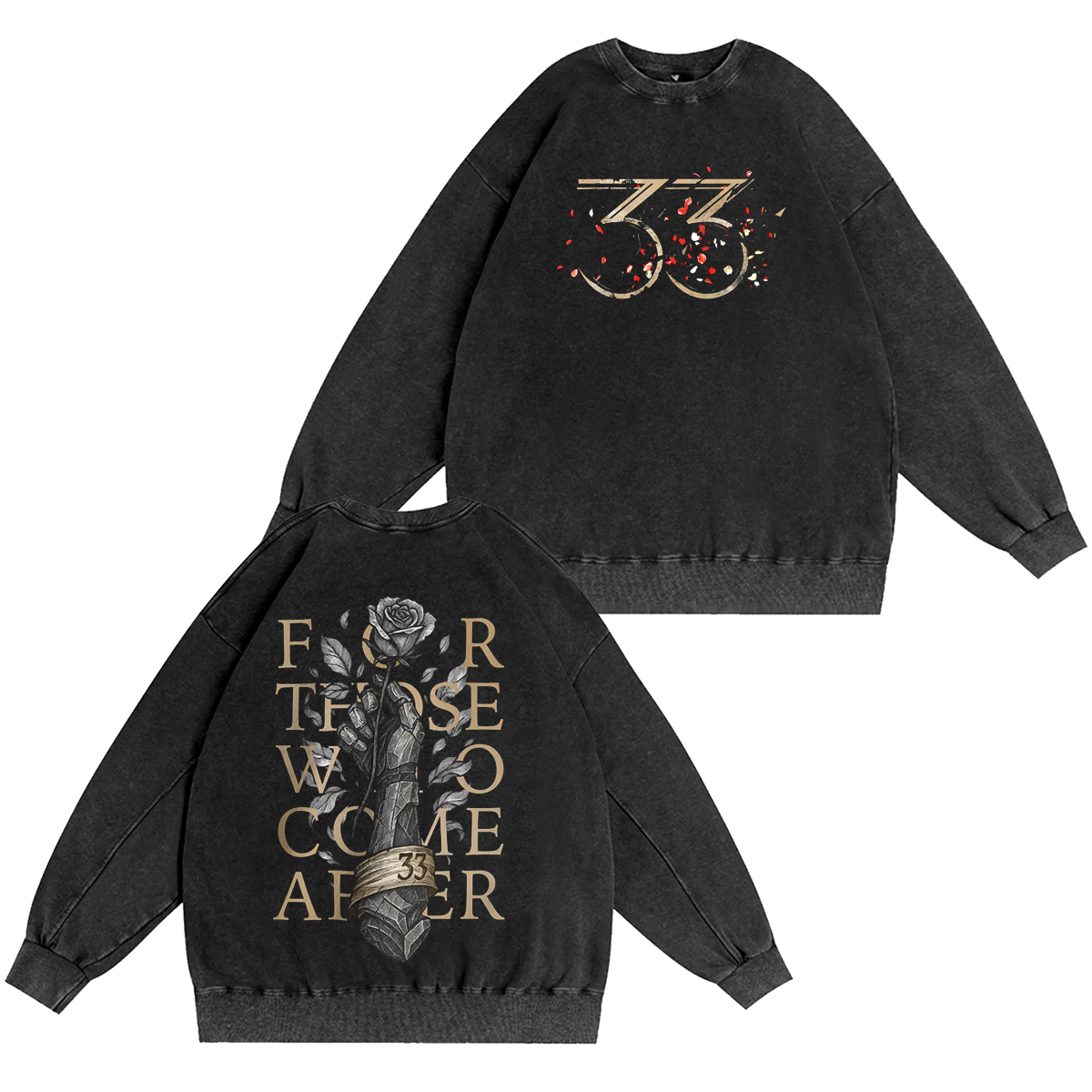 Clair Obscur Expedition 33 Unisex Washed T-shirt/Crewneck/Hoodie