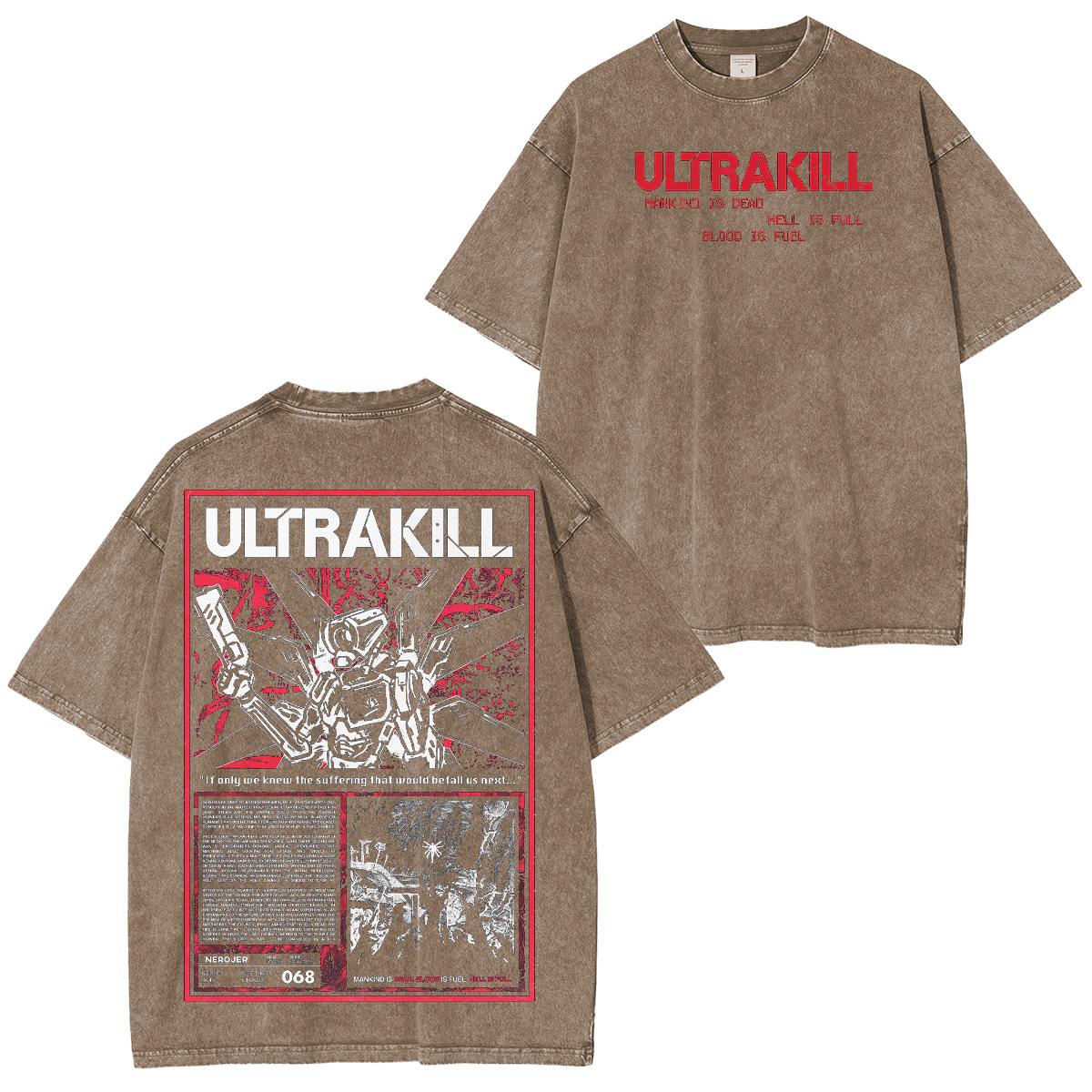 ULTRAKILL Oversized T-shirt/Crewneck/Hoodie