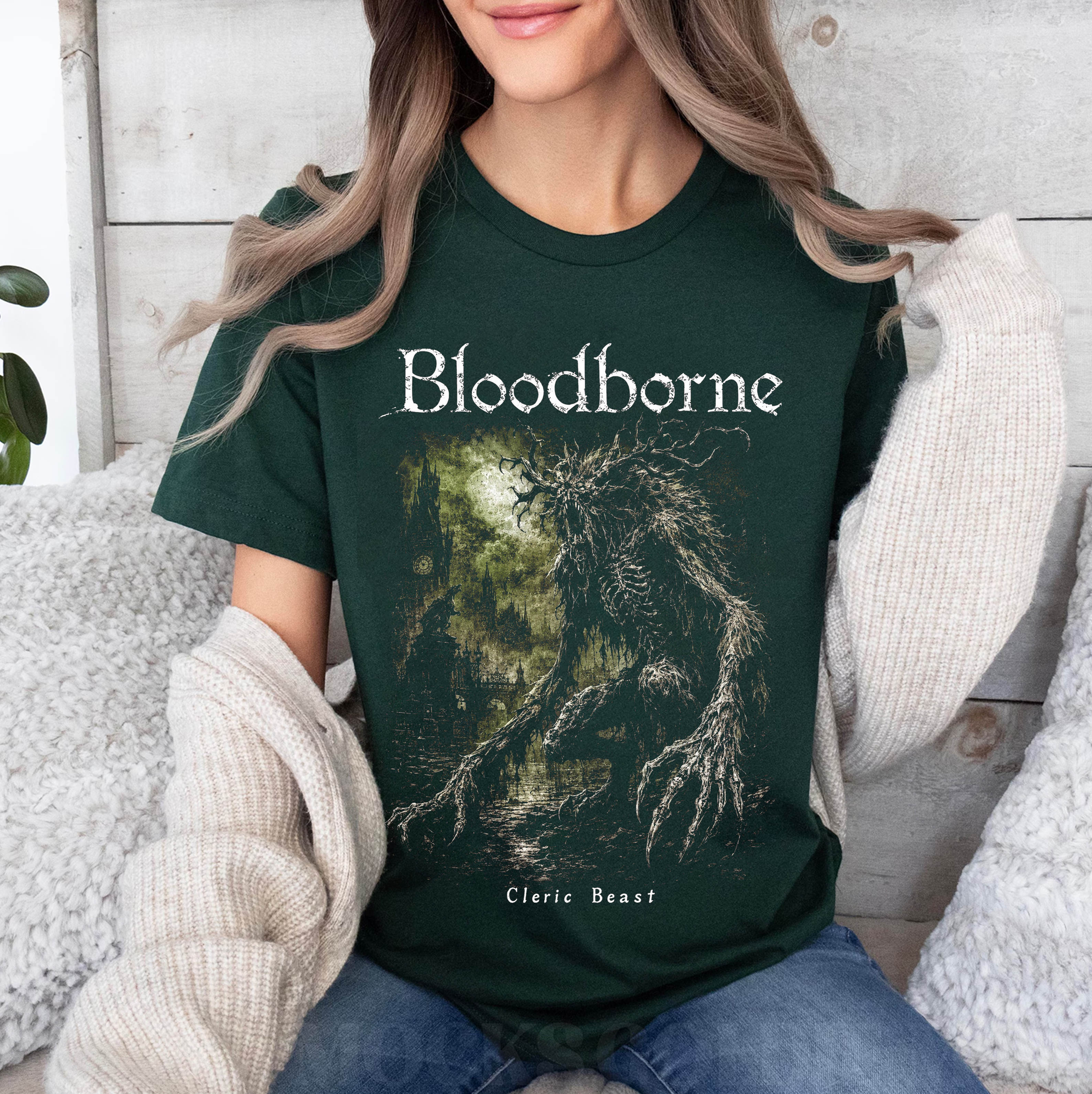 Bloodborne Vintage Washed T-shirt/Crewneck/Hoodie