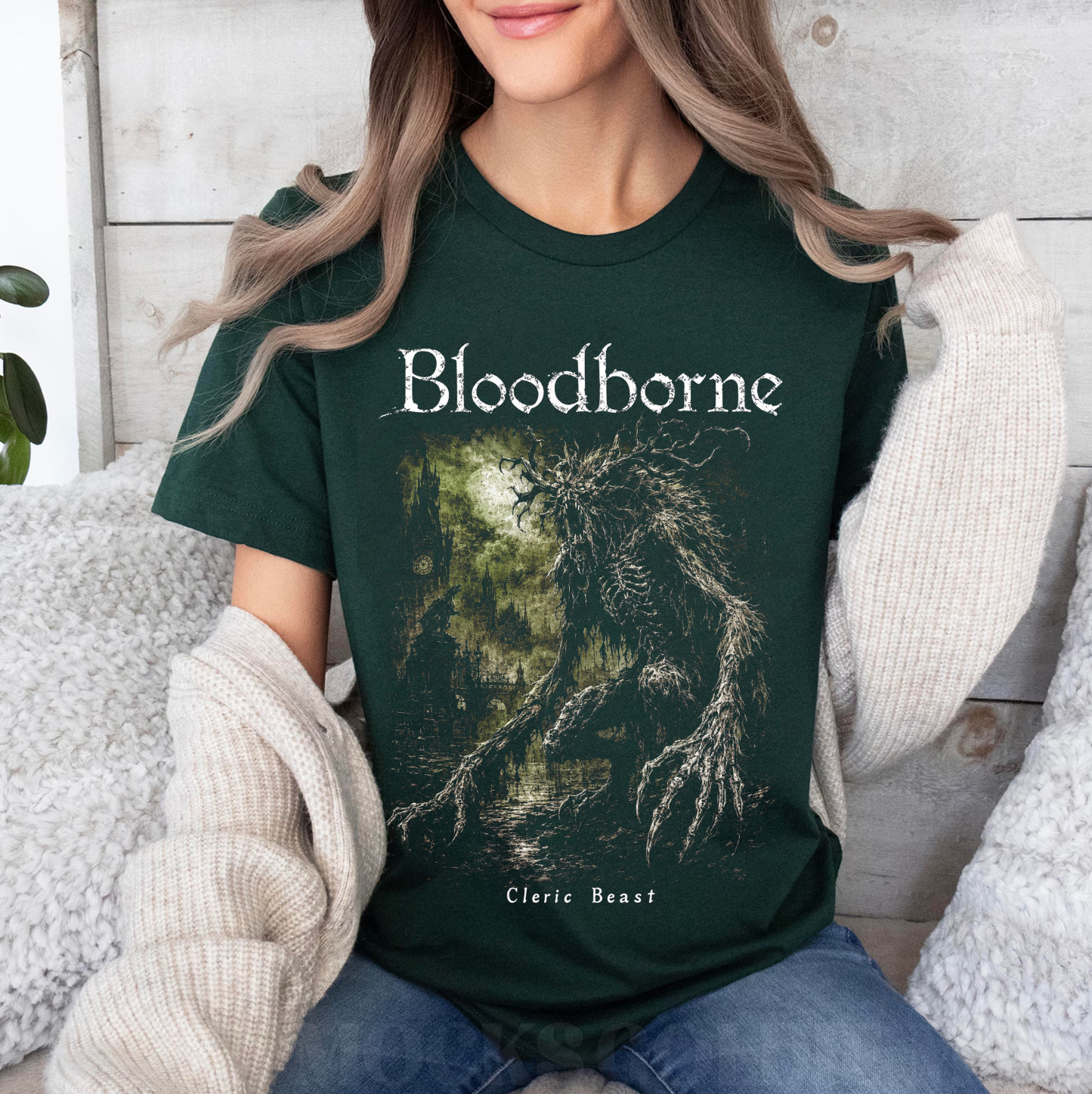 Bloodborne Vintage Washed T-shirt/Crewneck/Hoodie