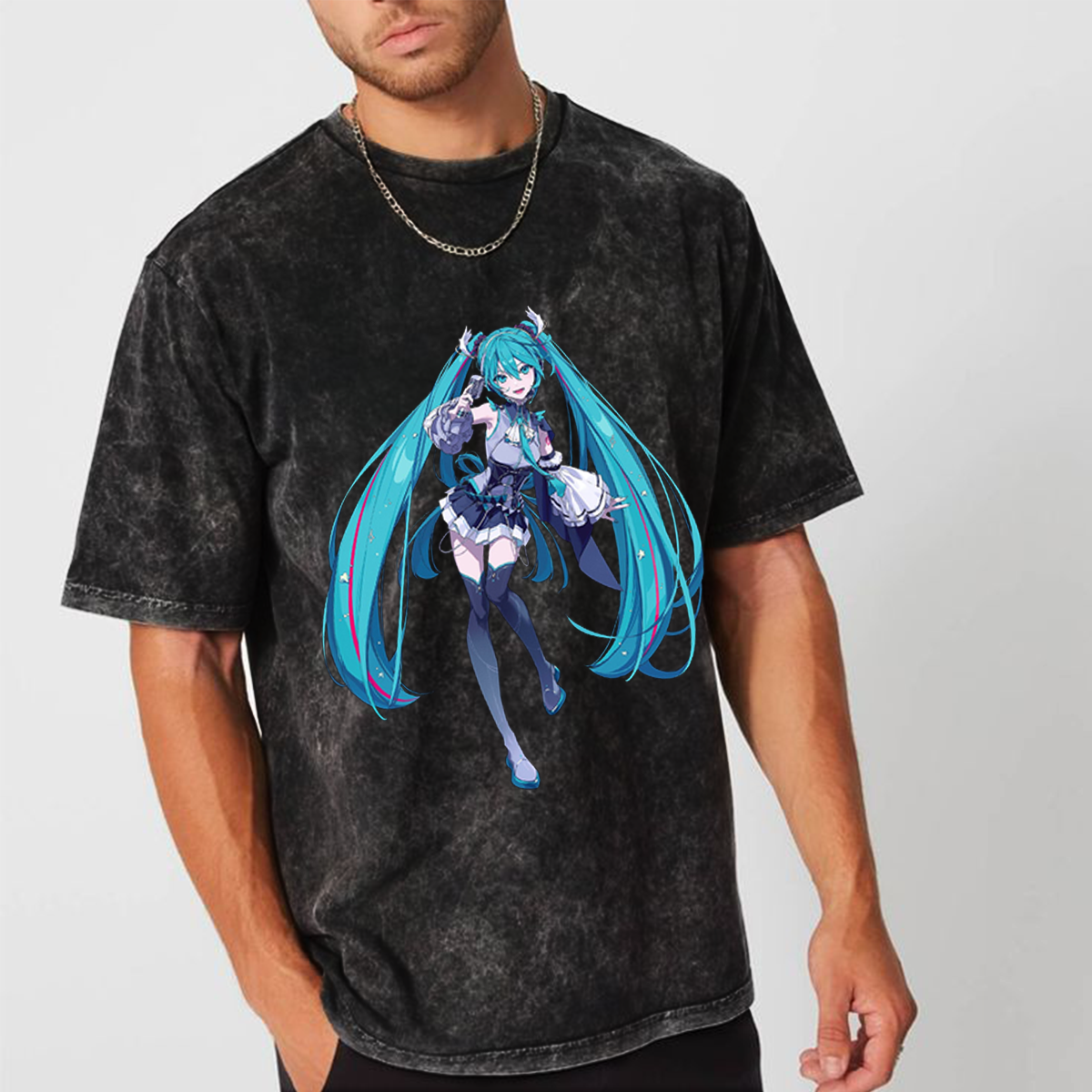 Hatsune Miku Vintage Washed T-shirt/Crewneck/Hoodie