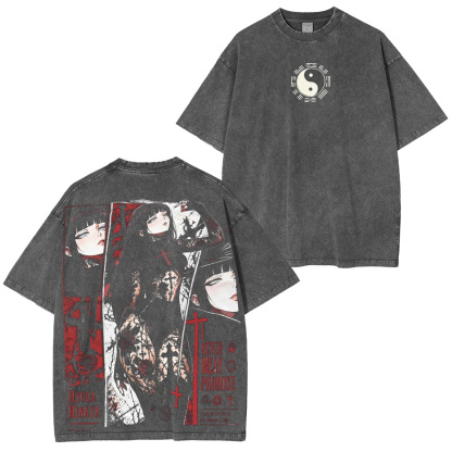 Naruto Hinata Vintage Washed T-shirt/Crewneck/Hoodie