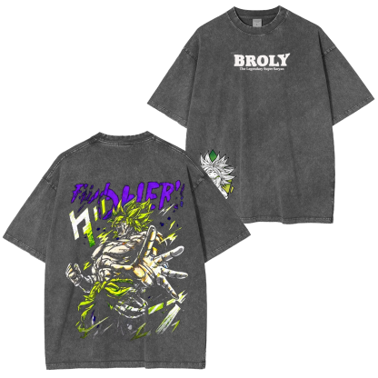 Dragon Ball Z  Anime Washed T-shirt/Crewneck/Hoodie