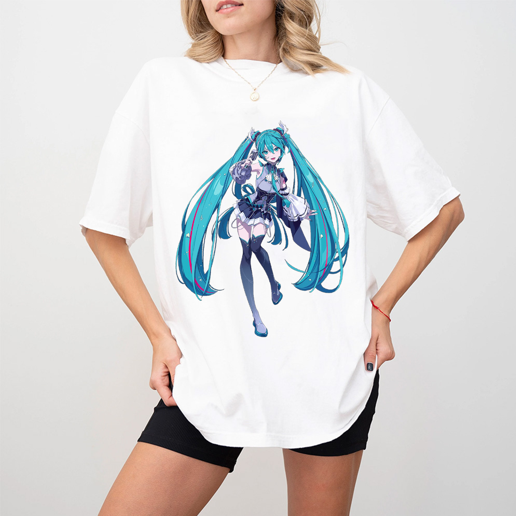 Hatsune Miku Vintage Washed T-shirt/Crewneck/Hoodie