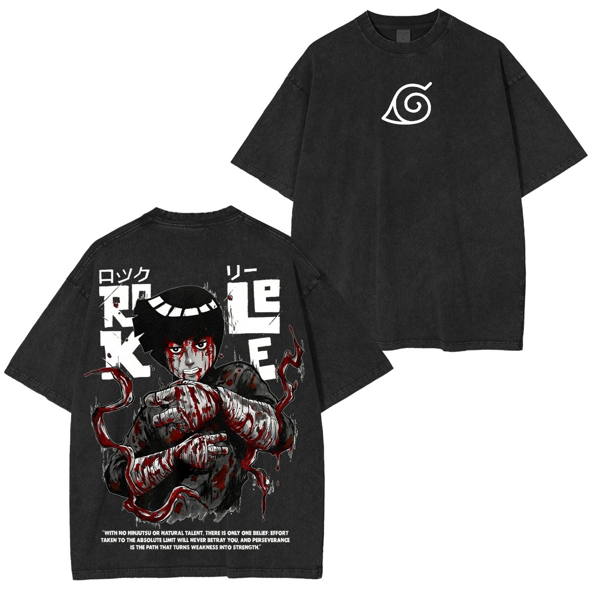 Rock Lee Naruto Oversized T-shirt/Crewneck/Hoodie