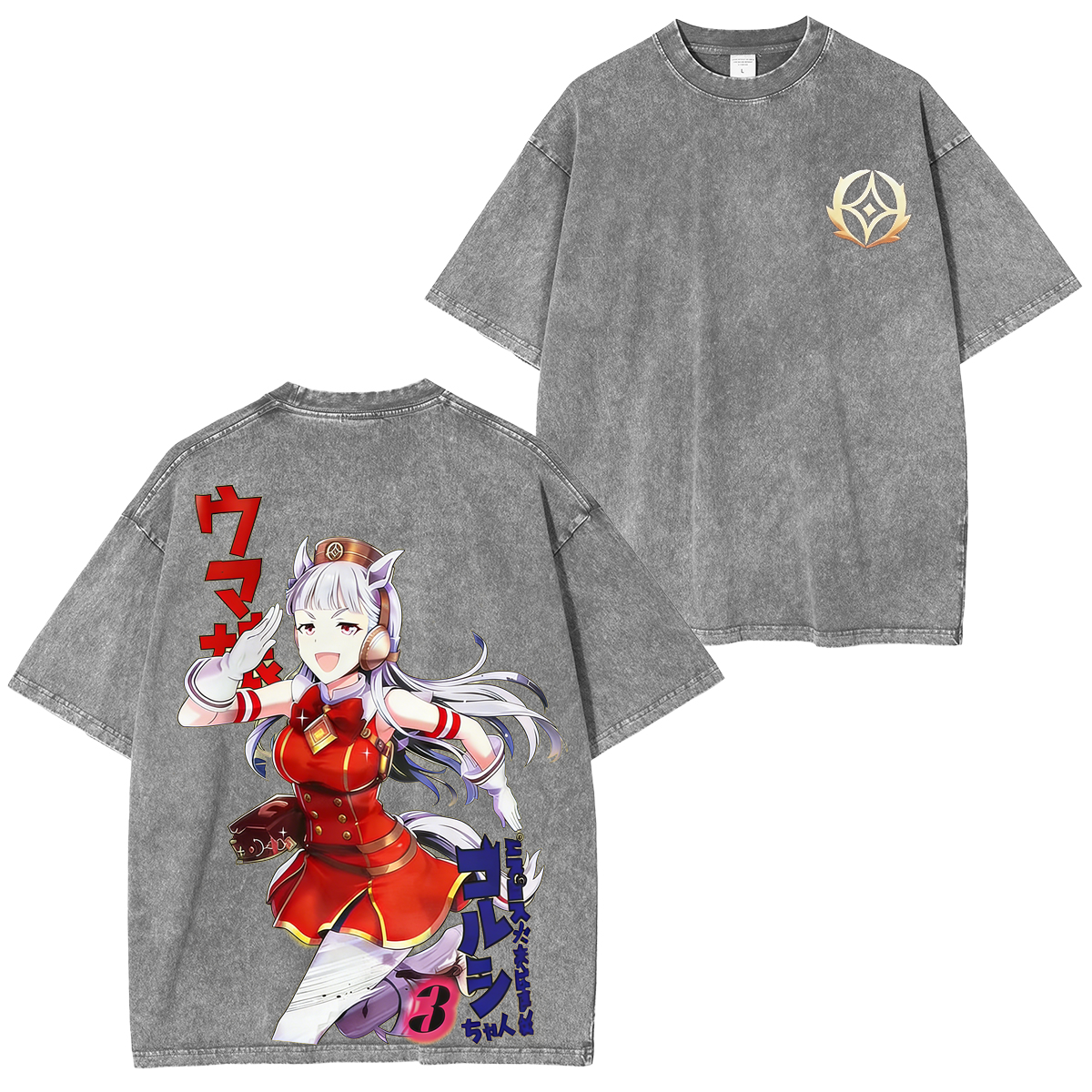 Umamusume Pretty Derby Unisex  Washed T-Shirt