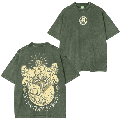 JoJo's Bizarre Adventure Unisex  Washed T-Shirt/Hoodie/Pullover Sweatshirt
