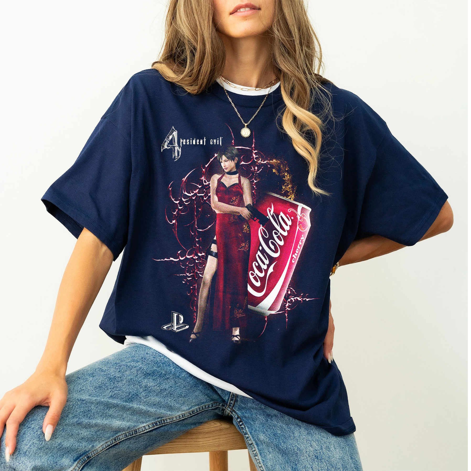 Ada Wong Resident Evil Oversized T-shirt/Crewneck/Hoodie