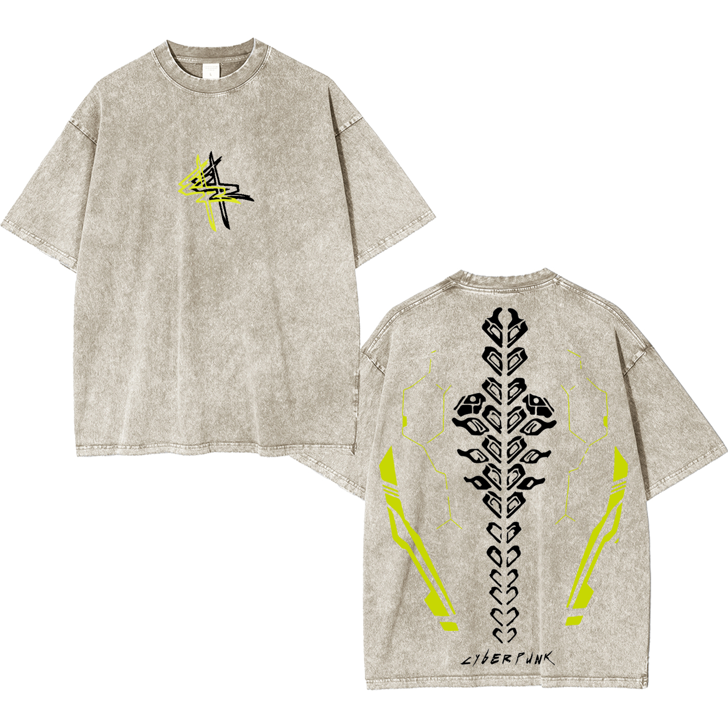 Cyberpunk 2077 Unisex  Washed T-Shirt