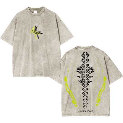 Cyberpunk 2077 Unisex  Washed T-Shirt
