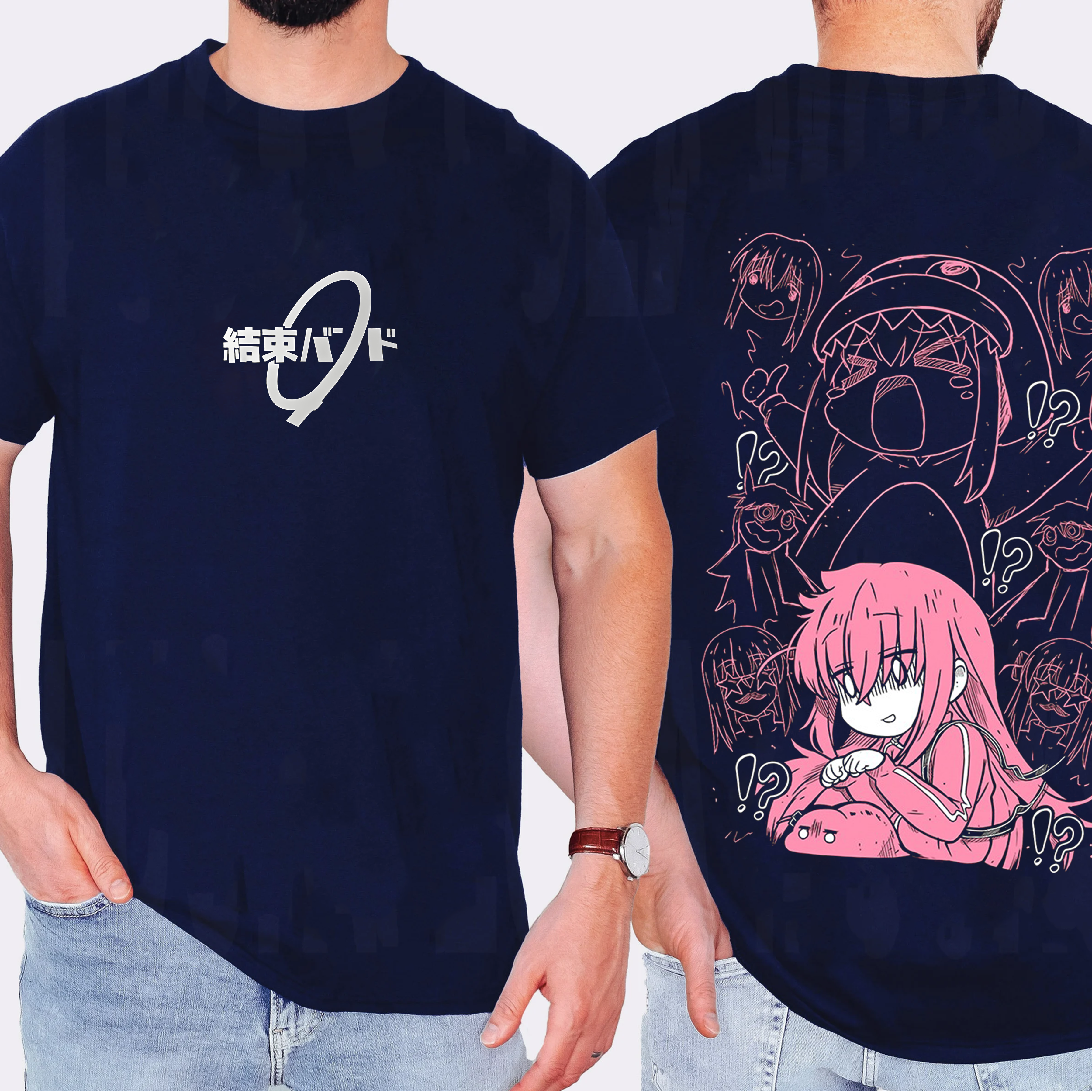 Pure Cotton Bocchi The Rock Gotou Hitori Unisex Shirt/Crewneck/Hoodie