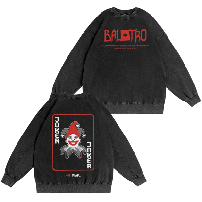 Balatro Droll Joker Vintage Washed T-shirt/Crewneck/Hoodie