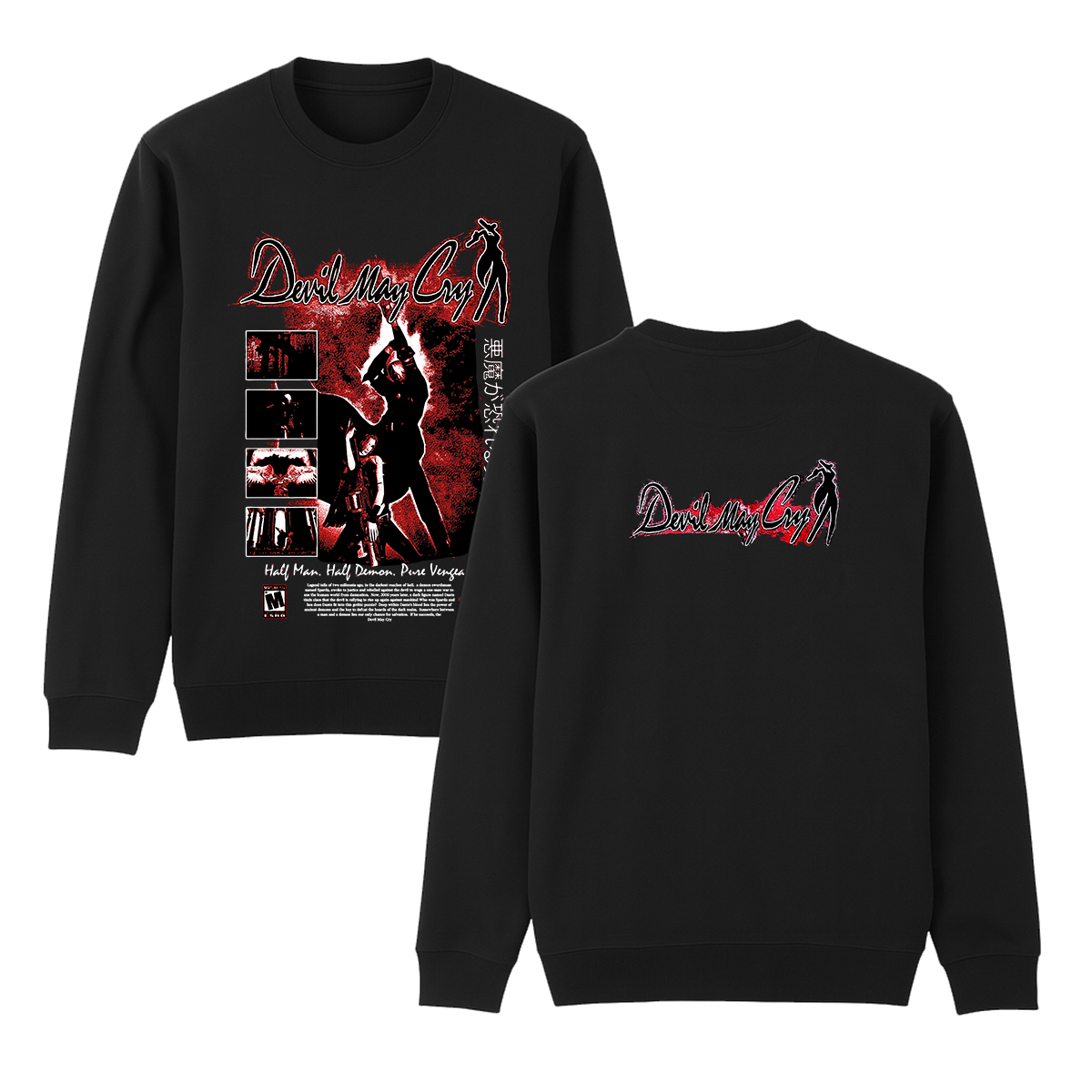 Devil May Cry Unisex Anime T-Shirt/Crewneck/Hoodie