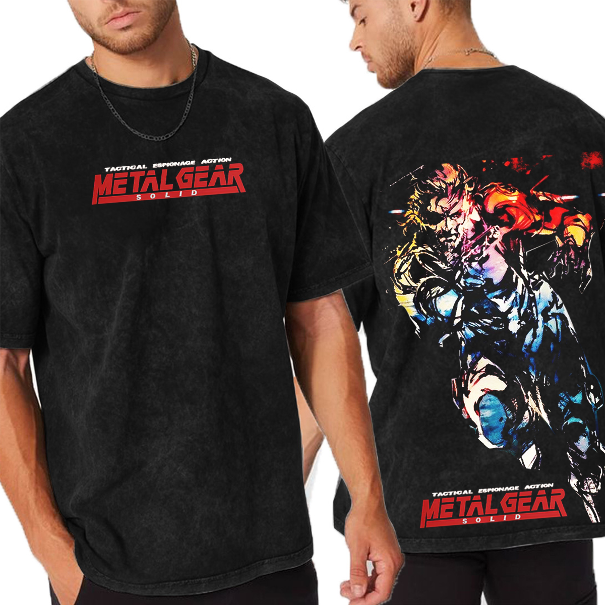 Metal Gear Vintage Washed T-shirt/Crewneck/Hoodie
